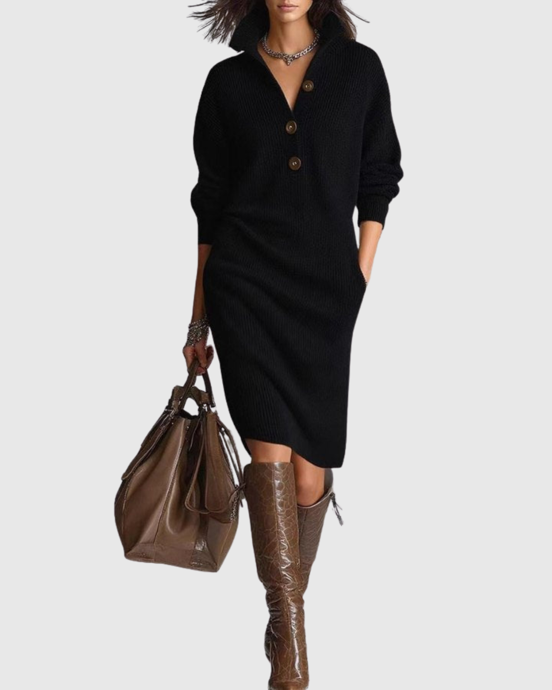 Arianell | Pure Wool Knitted Dress