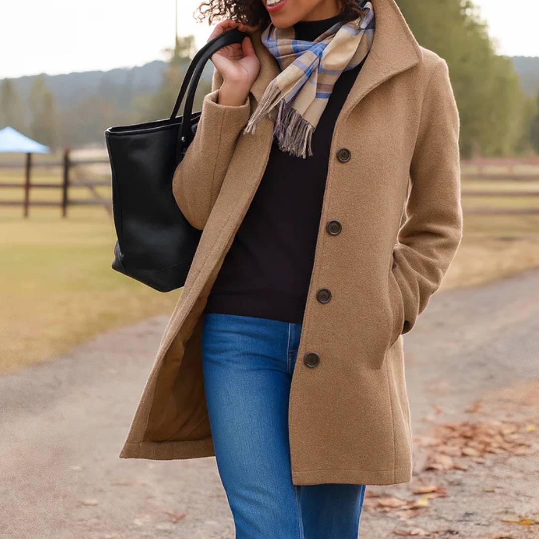 ANNIE | Women's Classic Blazer with Button Front