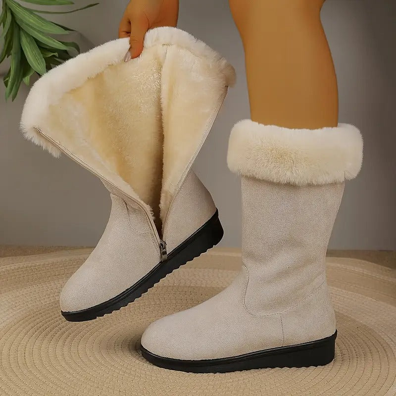 Alena – Leather Orthopedic Winter Boots