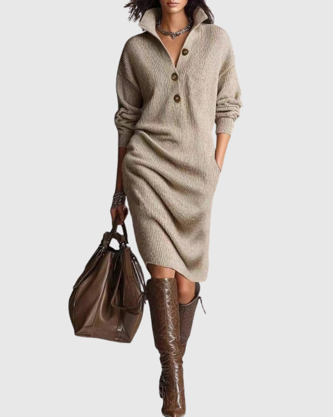 Arianell | Pure Wool Knitted Dress
