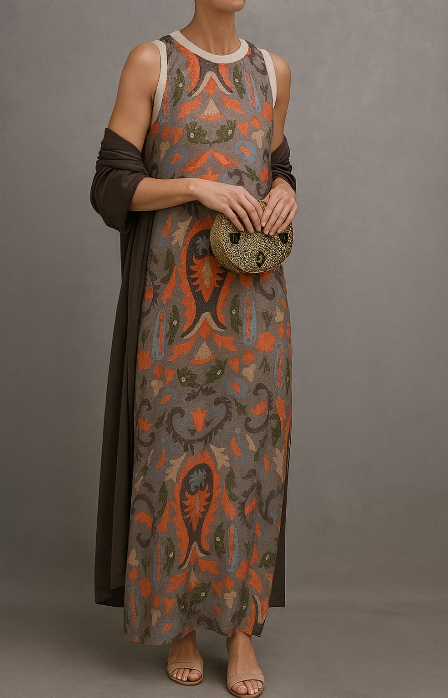 Azara Printed Maxi Set