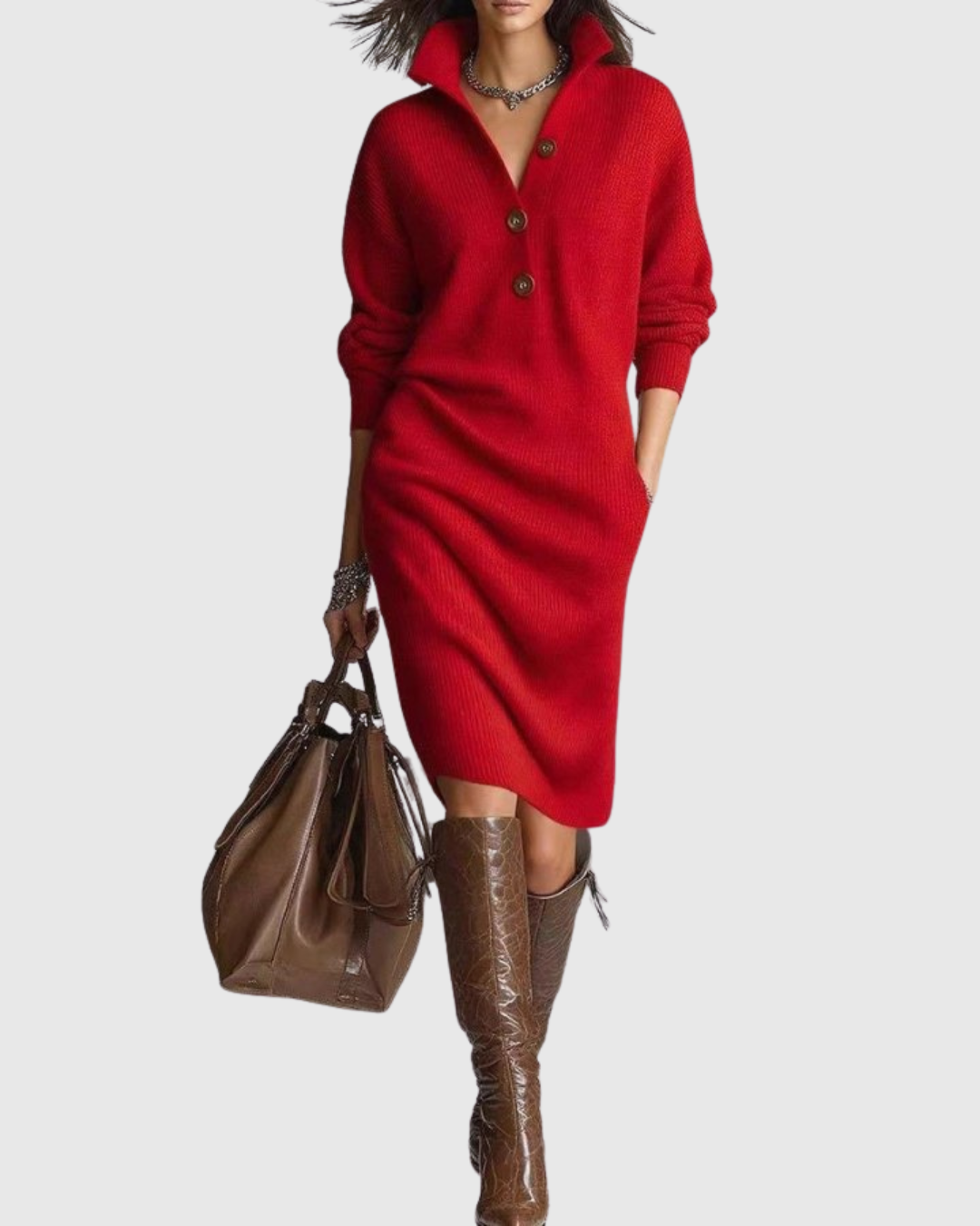 Arianell | Pure Wool Knitted Dress