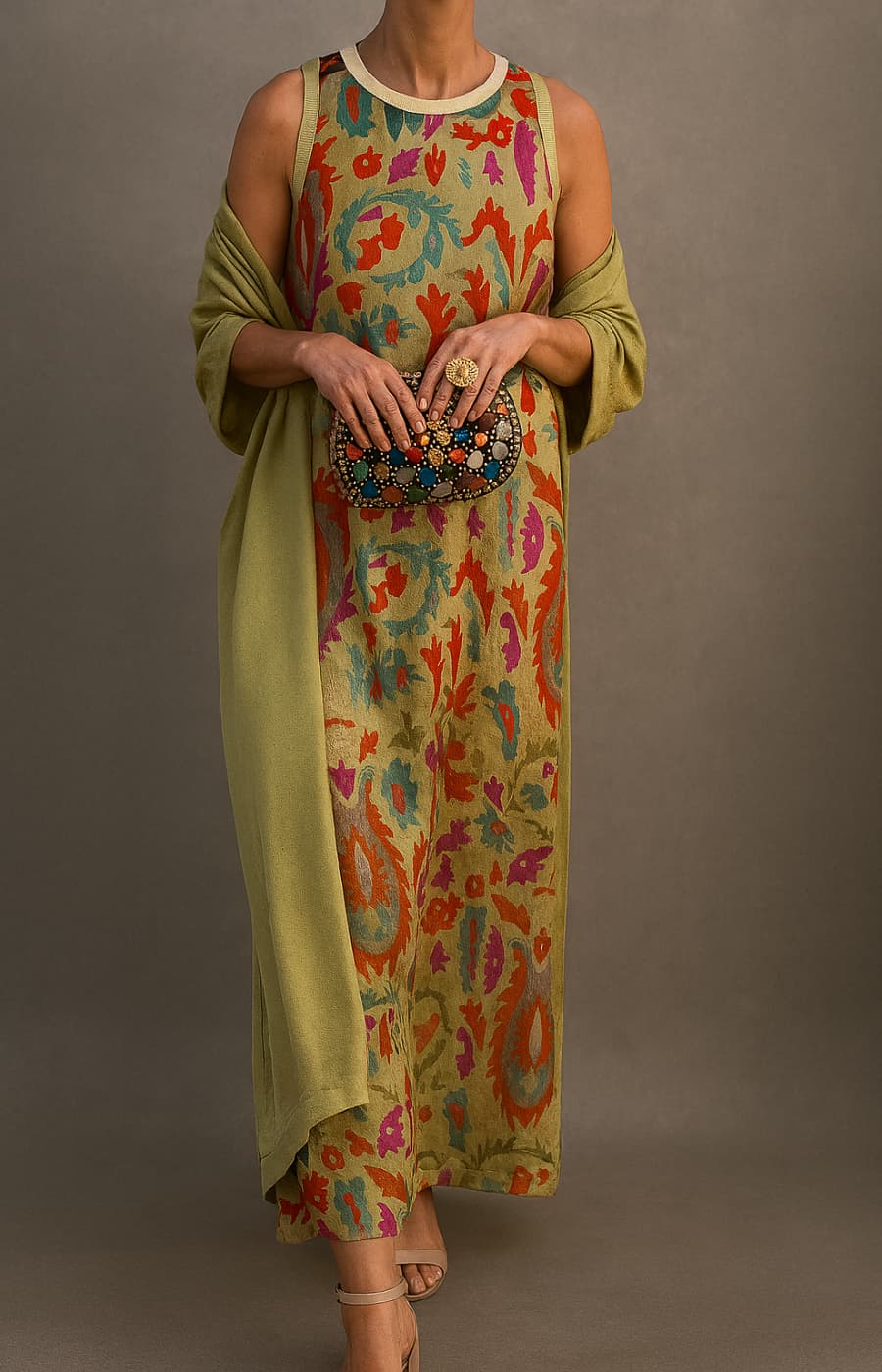Anaïs Tapestry Duster Set