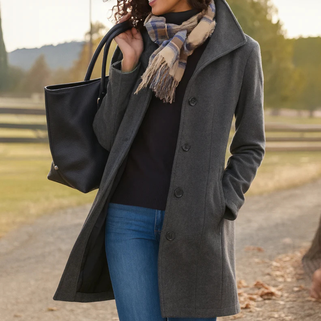 ANNIE | Women's Classic Blazer with Button Front