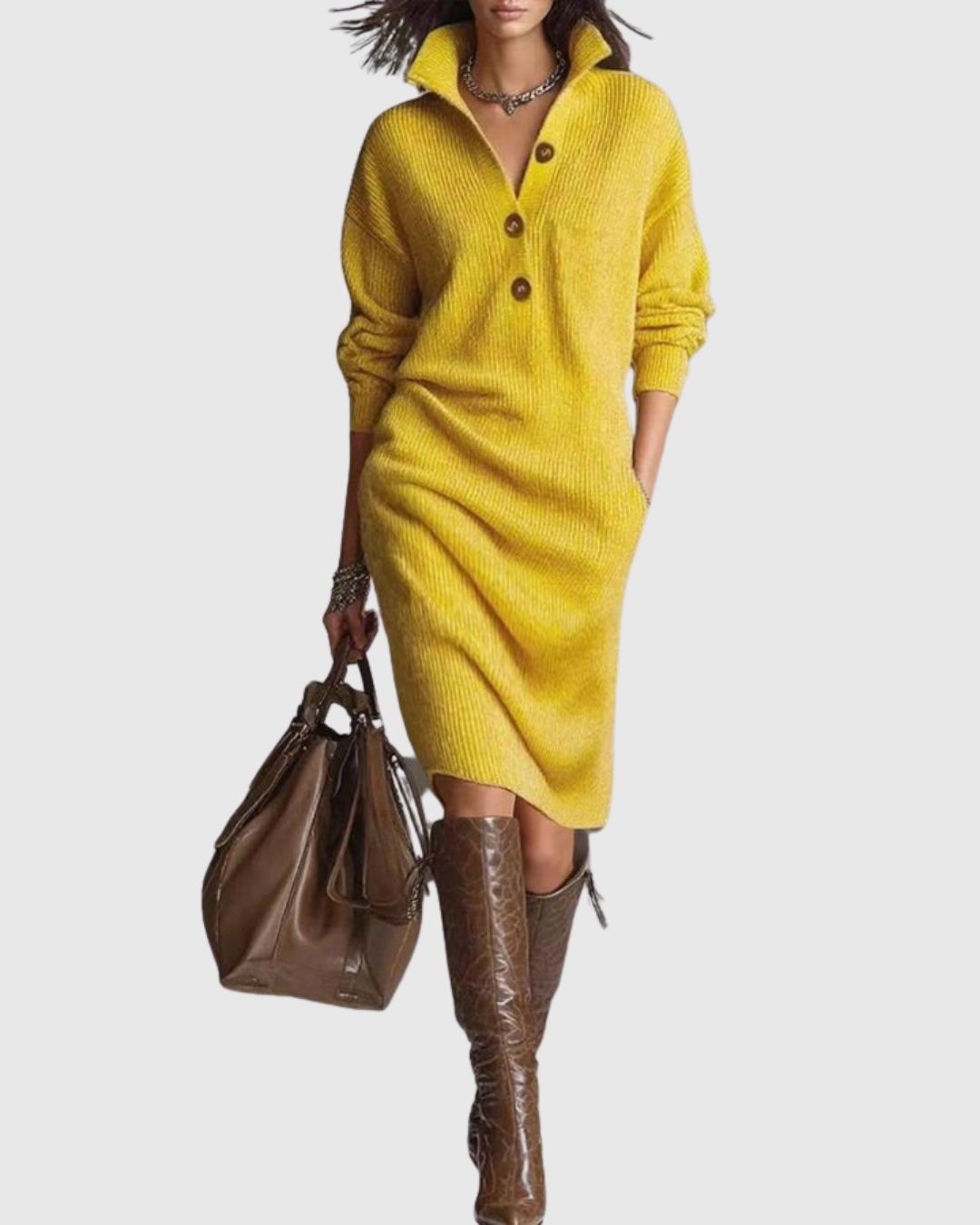 Arianell | Pure Wool Knitted Dress