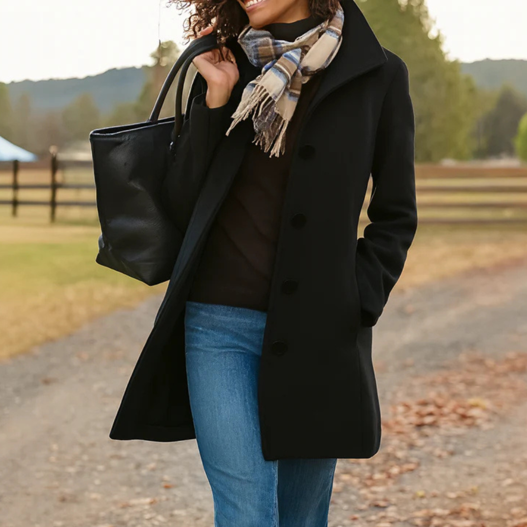 ANNIE | Women's Classic Blazer with Button Front