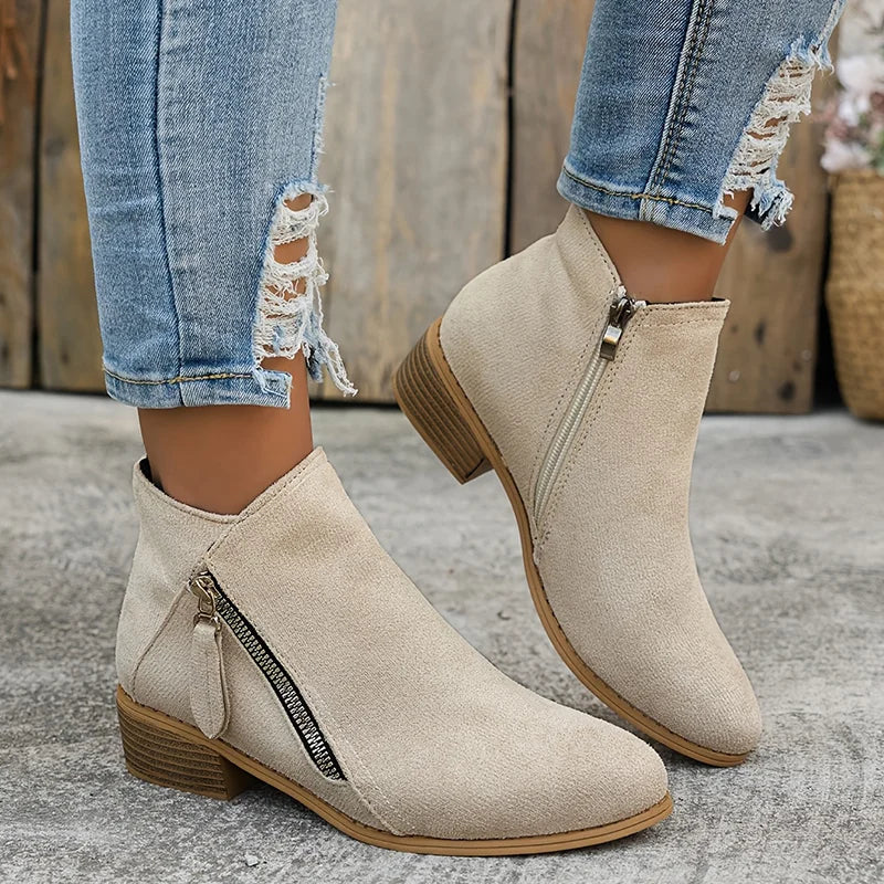 Azeya - Premium Leather Orthopedic Boots
