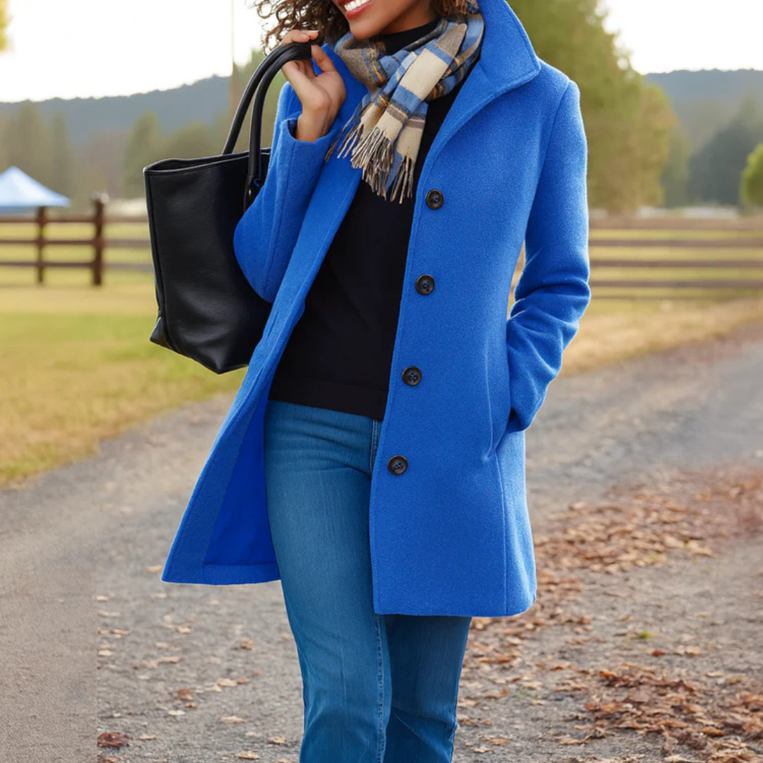 ANNIE | Women's Classic Blazer with Button Front