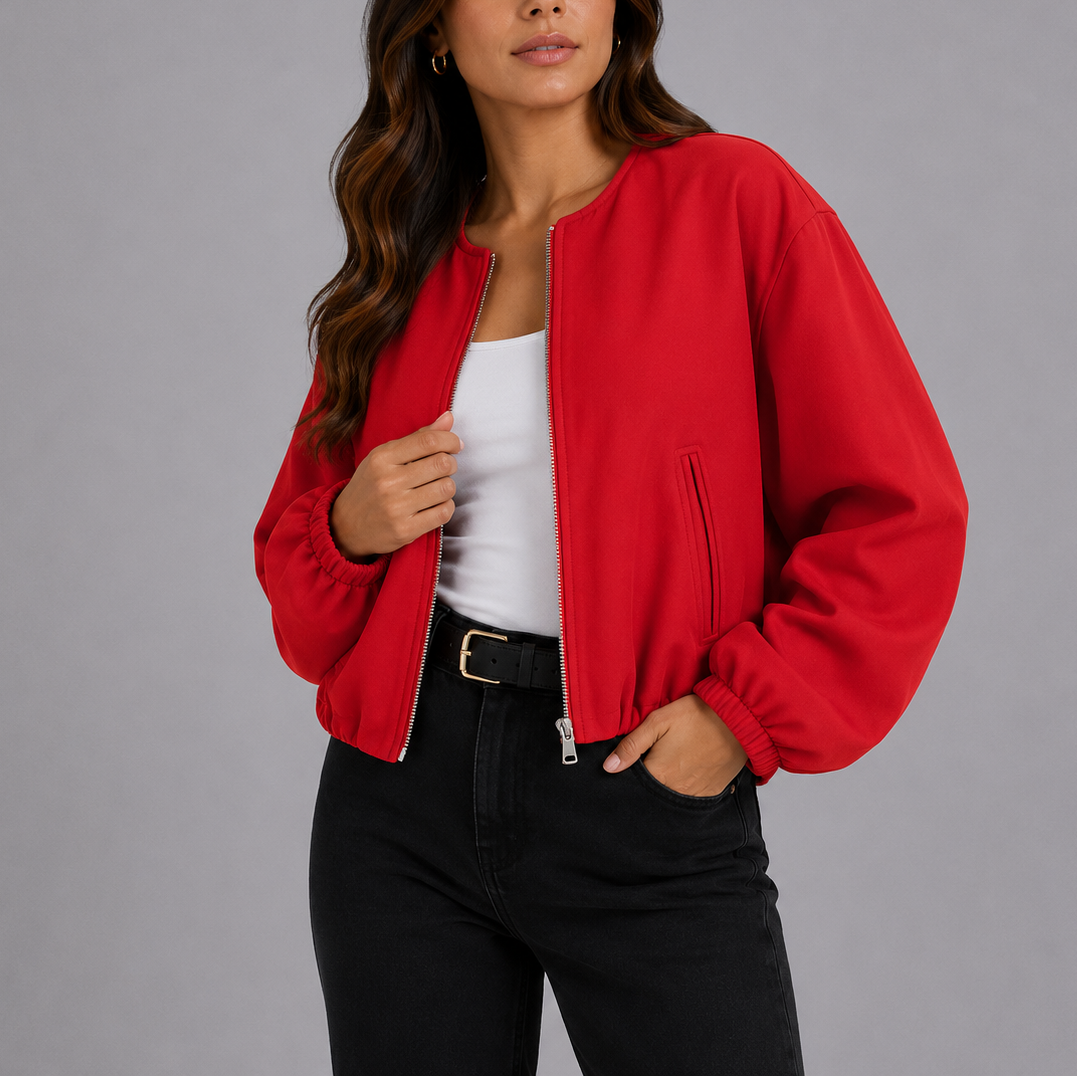 Vivienne | Lightweight Bomber Jacket