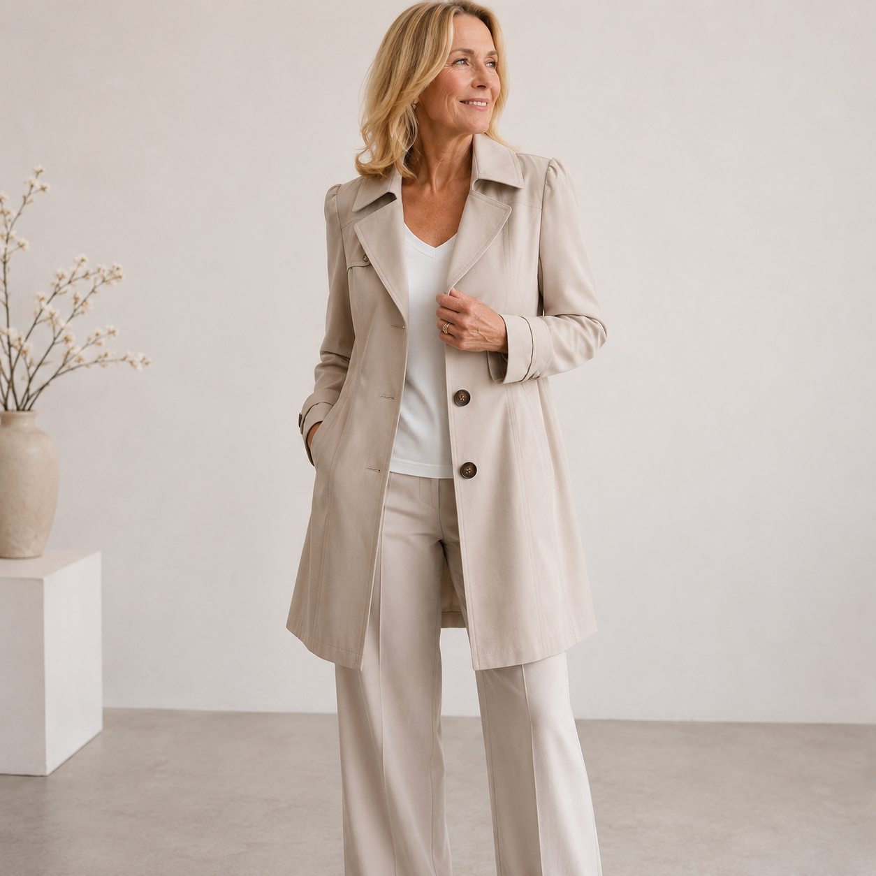 SYLVIA | VINTAGE TRENCH COAT