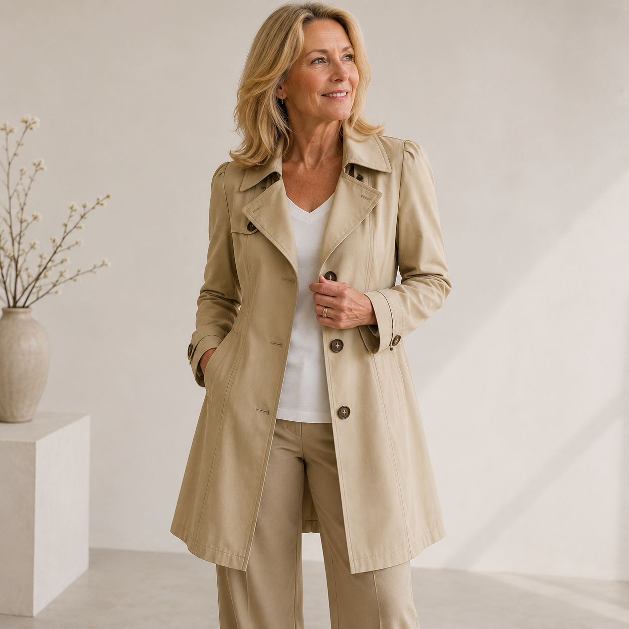 SYLVIA | VINTAGE TRENCH COAT