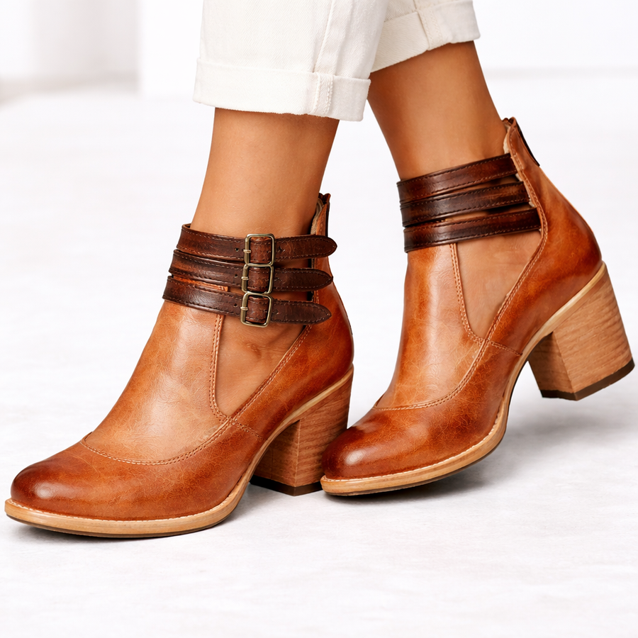 Evelyn | Heeled Ankle Boots – Timeless Elegance & Everyday Comfort