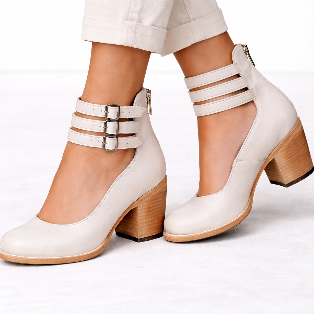 Evelyn | Heeled Ankle Boots – Timeless Elegance & Everyday Comfort