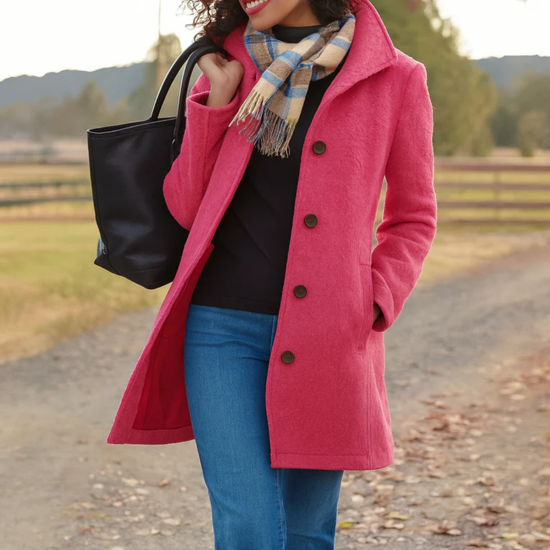 ANNIE | Women's Classic Blazer with Button Front