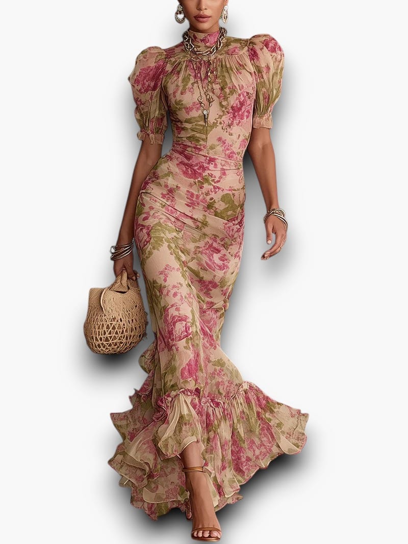 The Vintage Rose Dress