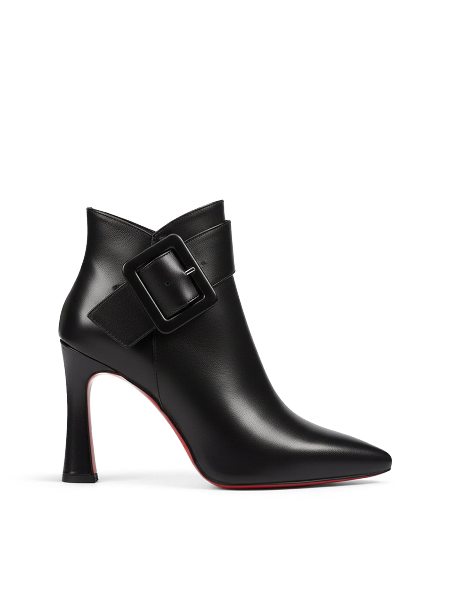 Lia – Leather Buckle Boots