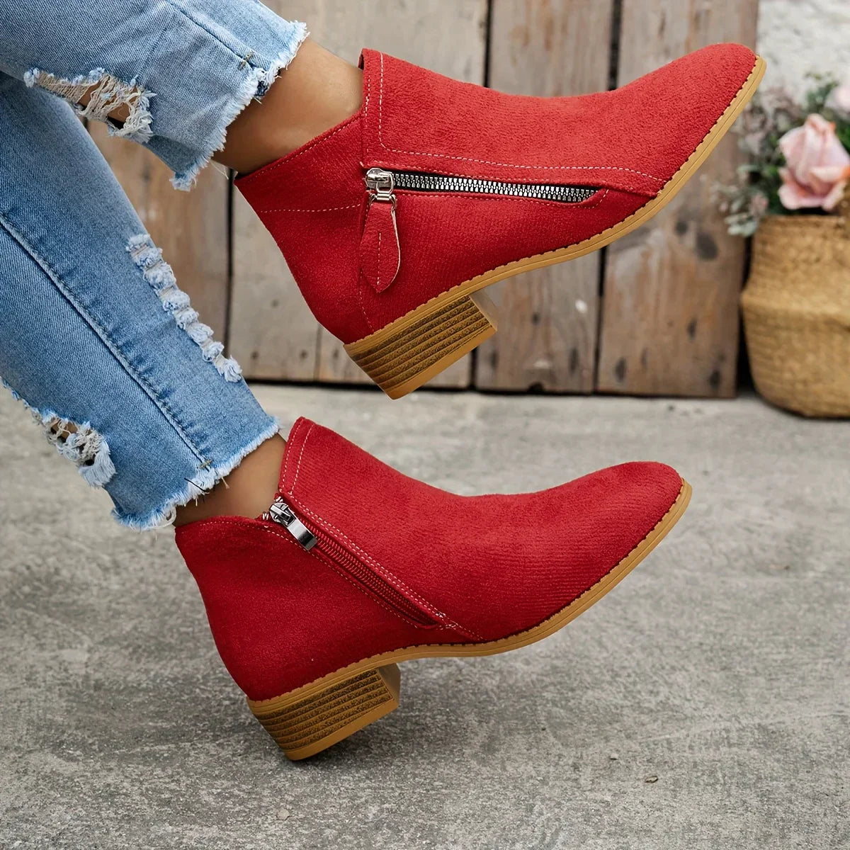 Azeya - Premium Leather Orthopedic Boots