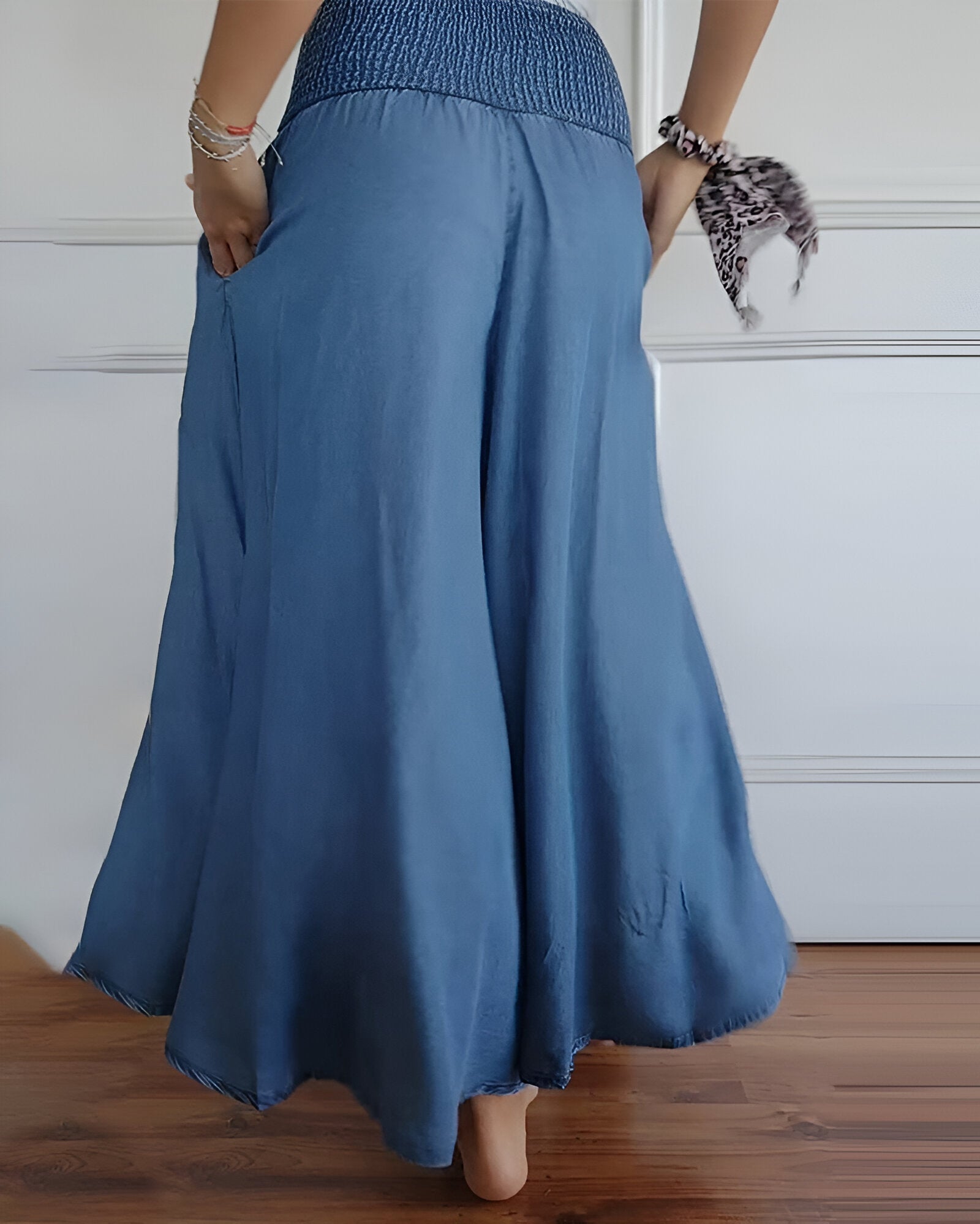 LORRAINE | COMFORTABLE PANTS WITH ELASTIC WAISTLORRAINE | COMFORTABLE PANTS WITH ELASTIC WAIST