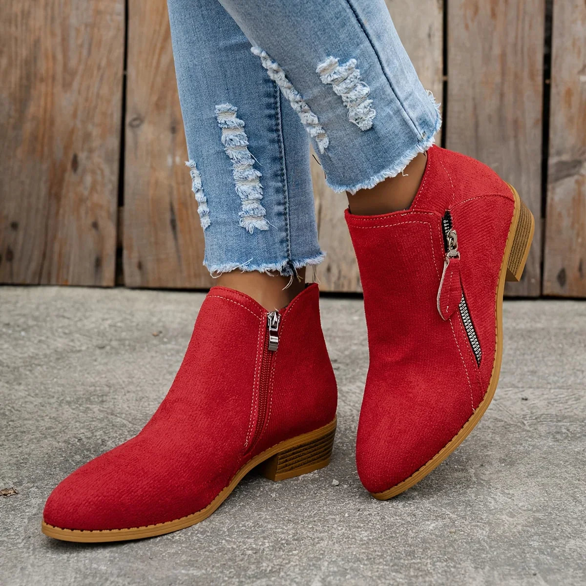 Azeya - Premium Leather Orthopedic Boots