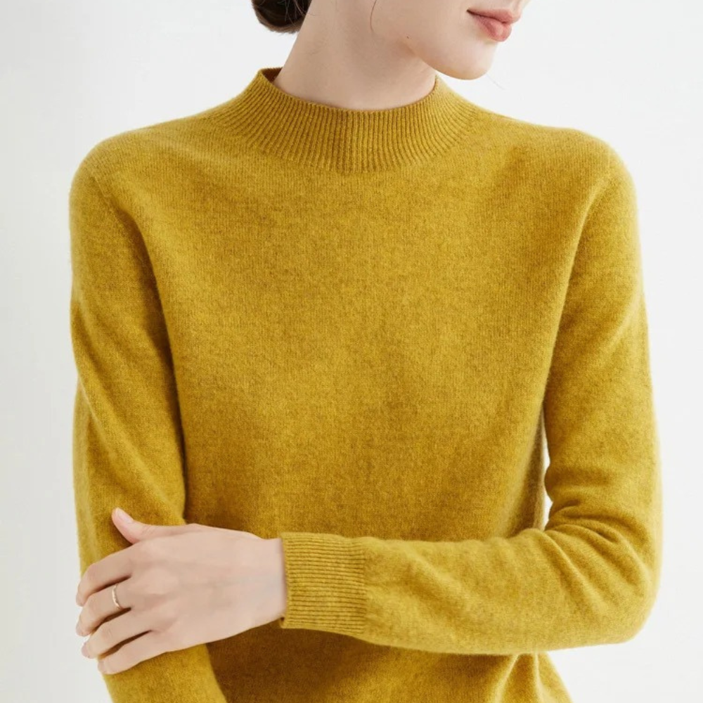 Sophie | Knitted Cashmere Sweater Women