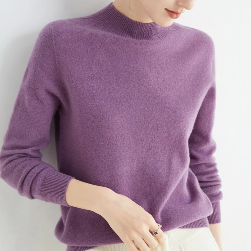 Sophie | Knitted Cashmere Sweater Women