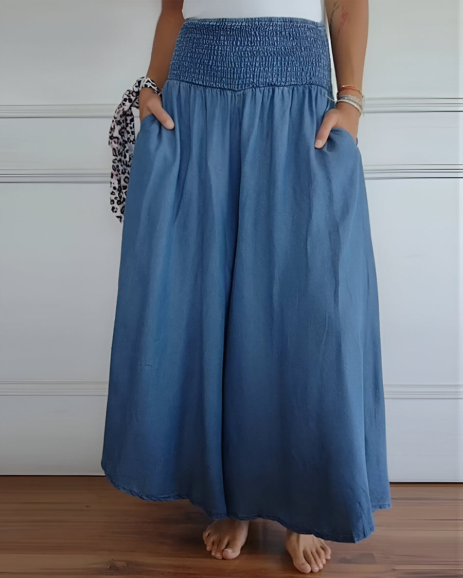 LORRAINE | COMFORTABLE PANTS WITH ELASTIC WAISTLORRAINE | COMFORTABLE PANTS WITH ELASTIC WAIST