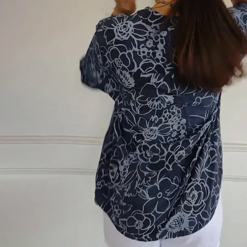 Tatiana - Lightweight Floral Blouse